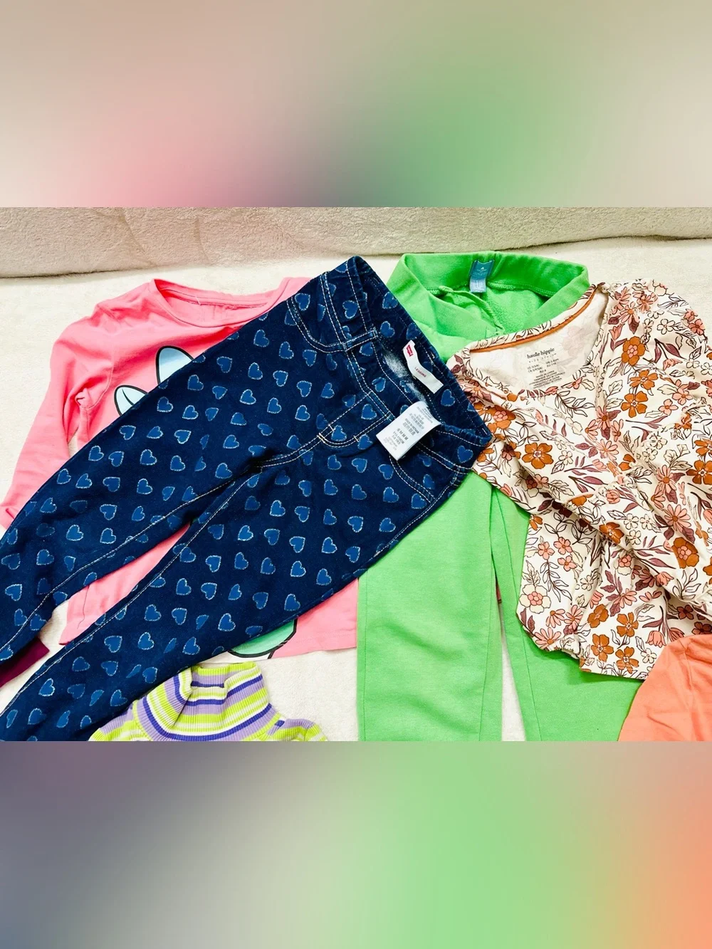 Lot Of Girls Cute Clothes Size 5T Years Gap, Levi’s Excellent Condition
